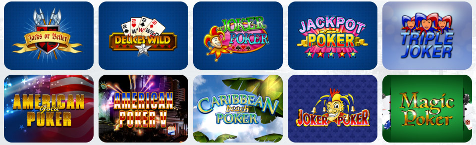 Video Poker MEGA BET CASINO