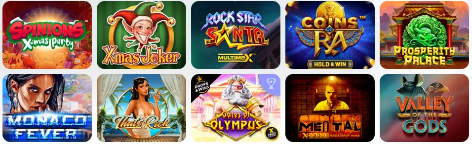 MEGA BET CASINO Machines à sous classiques