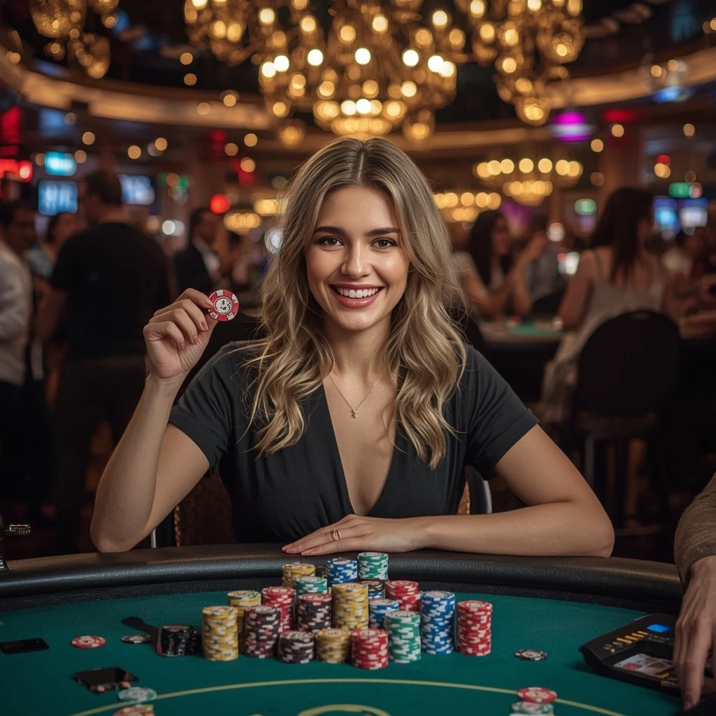 bonus dans les mains de l'homme au casino MEGA BET CASINO